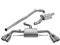 Audi TTS 2.0 TTS (Mk2) (Quattro) Coupe 08- Turboback-sportavgassystem (Med De-Cat & Ljuddämpare) Cobra Sport